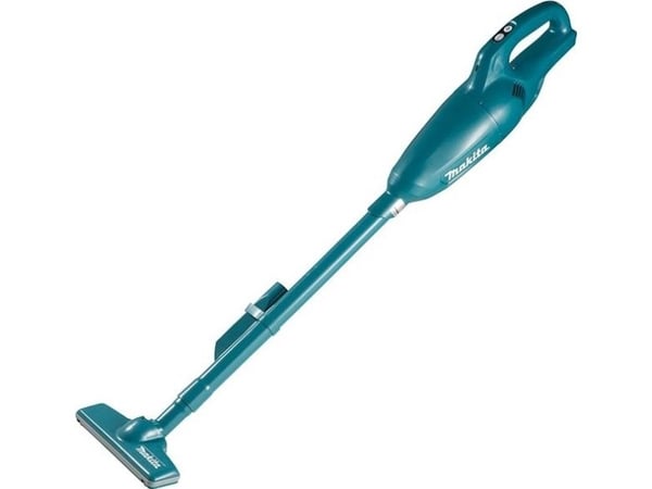 Makita CL108FDZ, Støvsuger med stang, Blå, 0,6 l, 1,2 m³/min, Tørr, Høy, Max, Medium