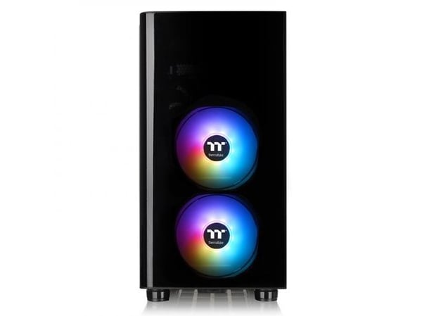 Thermaltake View 31 TG - ARGB Edition - tower - ATX - sidepanel med vindu (herdet glass) - ingen strømforsyning (PS/2) - svart - USB/lyd