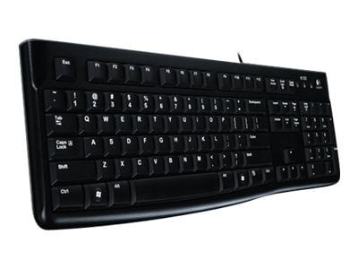 Logitech K120 - Tastatur - USB - Italiensk - svart - OEM