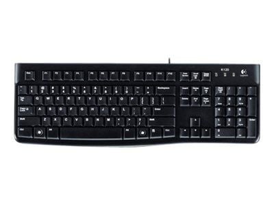 Logitech K120 - Tastatur - USB - Italiensk - svart - OEM