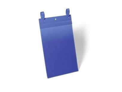 Lagerlomme Durable med strop A4 højformat 210x297 mm blå - (50 stk.)