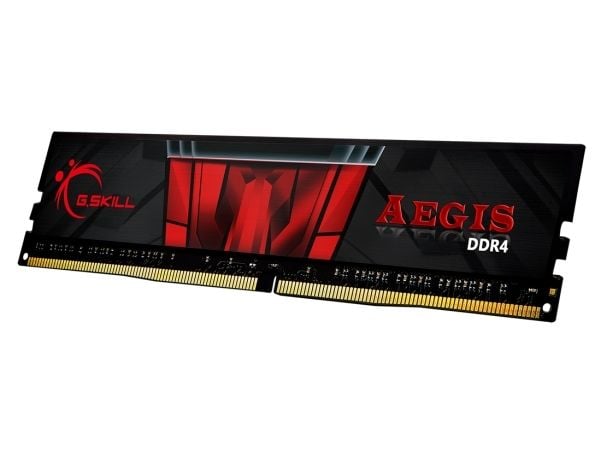 G.Skill AEGIS - DDR4 - sett - 16 GB: 2 x 8 GB - DIMM 288-pin - 3200 MHz / PC4-25600 - CL16 - 1.35 V - ikke-bufret - ikke-ECC