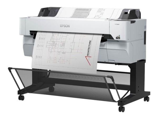 Epson SureColor SC-T5400M - 36" multifunksjonsskriver - farge - ink-jet - Rull (91,4 cm) (medie) - Gigabit LAN, Wi-Fi(n), USB-vert, USB 3.0