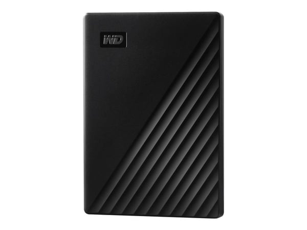 WD My Passport WDBYVG0010BBK - Hårddisk - krypterat - 1 TB - extern (portabel) - USB 3.2 Gen 1 - 256 bitars AES - svart