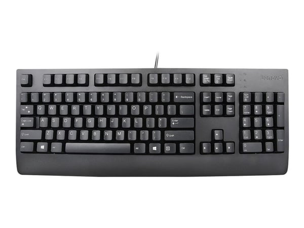 Lenovo Preferred Pro II - Tastatur - USB - QWERTY - Nordisk - svart - FRU
