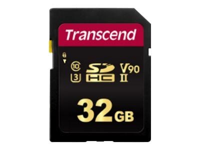 Transcend 700S - Flash-minneskort - 32 GB - Video Class V90 / UHS-II U3 / Class10 - SDHC UHS-II