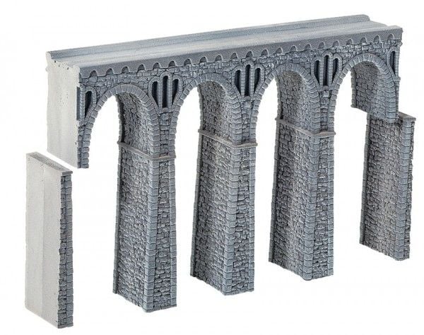 NOCH Quarrystone Viaduct, N (1:160), Grå