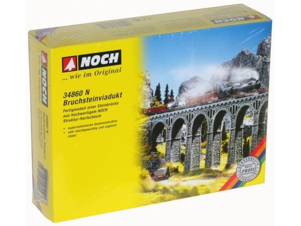 NOCH Quarrystone Viaduct, N (1:160), Grå