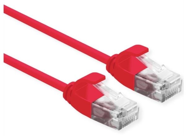 ROLINE 21.15.3917, 5 m, Cat6a, U/UTP (UTP), RJ-45, RJ-45, Rød