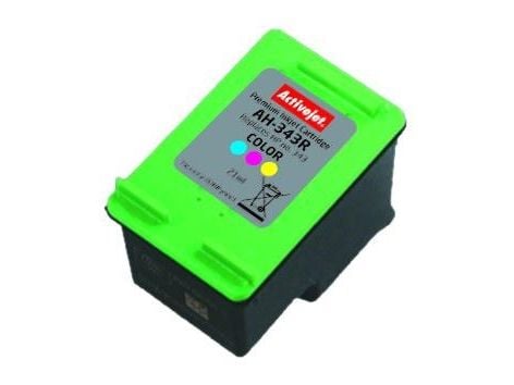 ActiveJet AH-343R, Pigmenttimuste, sininen, magenta, keltainen, HP, DeskJet 460c, 460cb, 460wbt, 460wf, 5740, 5743, 5745, 5748, 5940, 5943, 6520, 6...