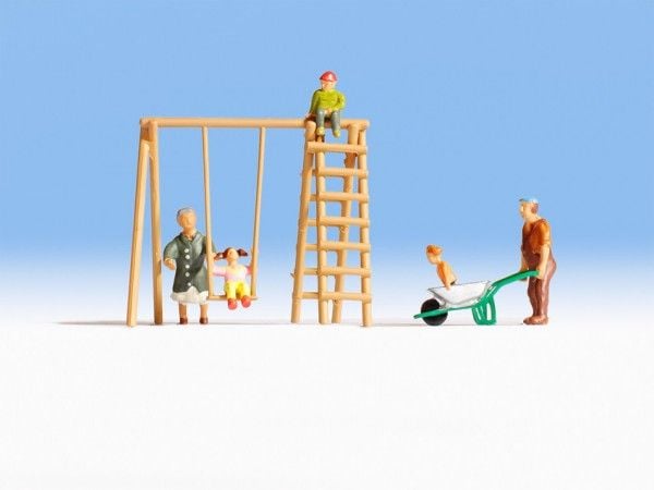 NOCH Grandparents & Grandchildren, HO (1:87), Flerfarget