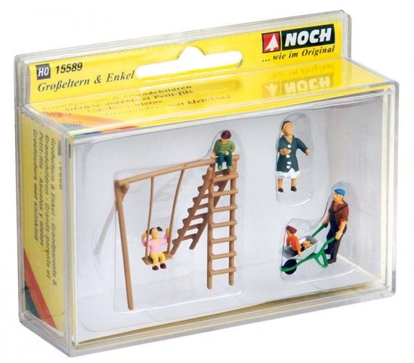 NOCH Grandparents & Grandchildren, HO (1:87), Flerfarget