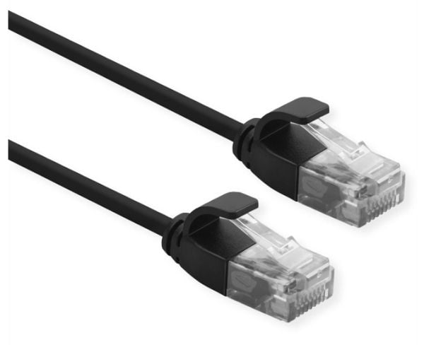 ROLINE 21.15.3953, 1 m, Cat6a, U/UTP (UTP), RJ-45, RJ-45, RJ-45