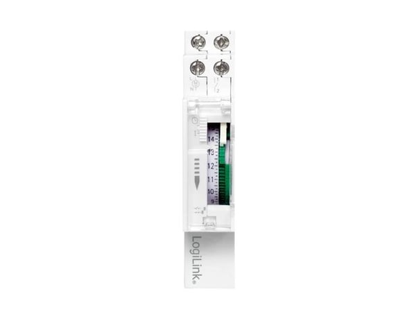 LogiLink ET0009, Päivä-/viikkoajastin, Valkoinen, IP20, 220 - 240 V, 50 - 60 Hz, 0,5 W