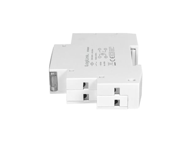 LogiLink ET0009, Päivä-/viikkoajastin, Valkoinen, IP20, 220 - 240 V, 50 - 60 Hz, 0,5 W