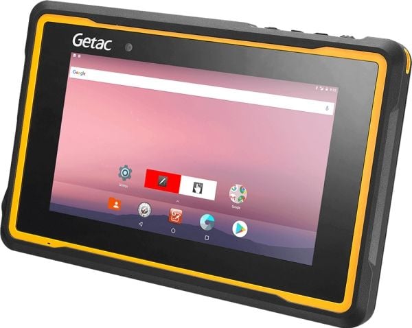 Getac ZX70, 17,8 cm (7"), 1280 x 720 piksler, 64 GB, 4 GB, Android 7.1, Sort, Gul