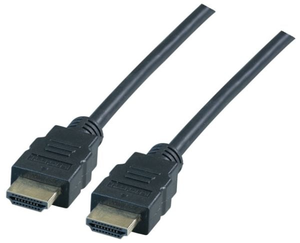 EFB-Elektronik HighSpeed HDMI-kaapeli Ethernetillä 4K30Hz, A-A St-St, 5.0m, musta Valmistaja: EFB Elektronik (K5430SW.5)