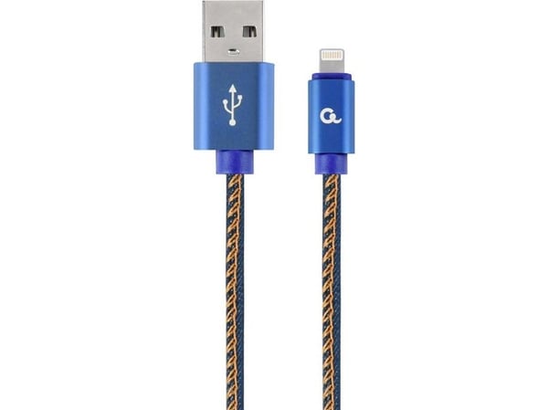 Cablexpert Premium - Lightning-kabel - USB hann til Lightning hann - 1 m - blå