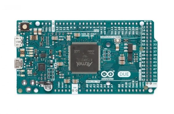 Arduino Due, 84 MHz, AT91SAM3X8E, 0,512 MB, 96 KB, Arduino, 3,3 V