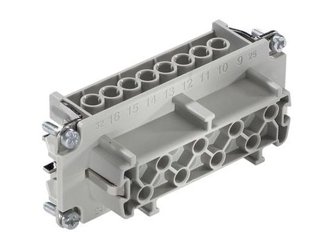 Lapp EPIC H-BE 16 BS, H-BE 16, Harmaa, IP65, 2,5 mm², 600 V, 16 A