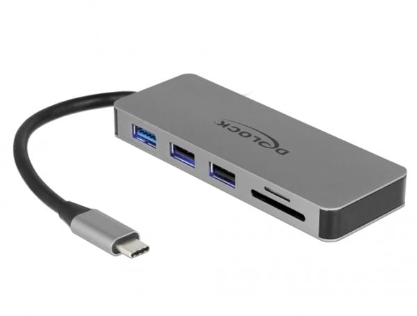 Delock USB Type-C telakointiasema mobiililaitteille - Telakointiasema - USB-C - HDMI