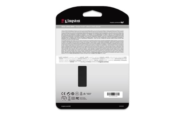 Kingston KC600 - SSD - kryptert - 1 TB - intern - 2.5" - SATA 6Gb/s - 256-bit AES - TCG Opal Encryption, Self-Encrypting Drive (SED)
