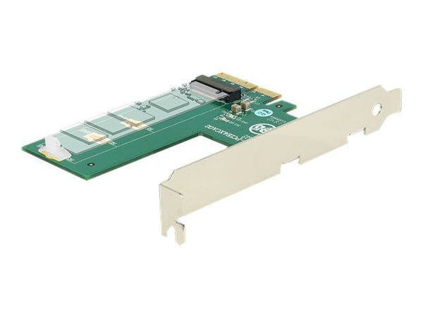Delock PCI Express x4 Card > 1 x internal NVMe M.2 Key M - Diskkontroller - 1 Kanal - M.2 Card - PCIe 3.0 x4