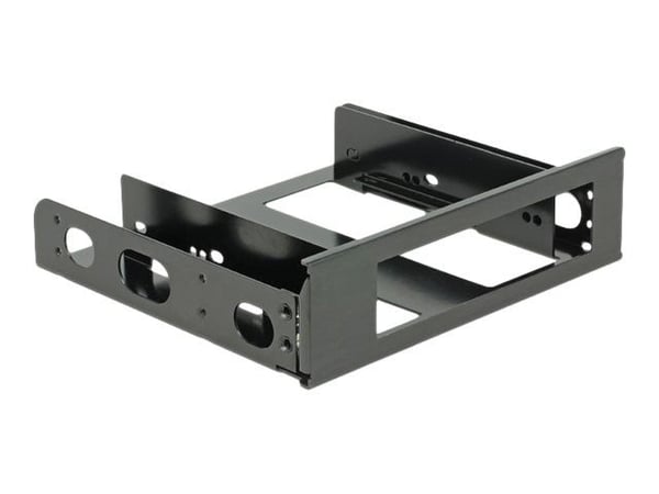 Delock - Uttagbar harddiskramme - fra 5,25" til 3,5" - svart