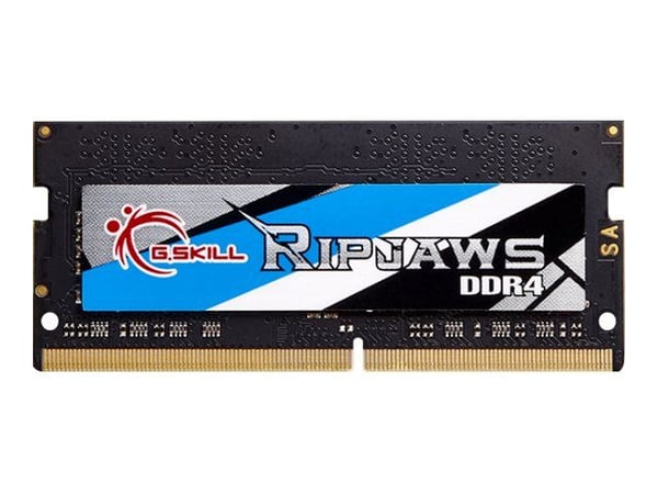 G.Skill Ripjaws kannettavan tietokoneen työmuistimoduuli DDR4 8GB 1 x 8GB 2666 MHz 260-nastainen SO-DIMM CL19-19-19-43 F4-2666C19S-8GRS