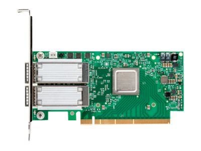 NVIDIA ConnectX-6 VPI MCX653106A-HDAT - Nettverksadapter - PCIe 4.0 x16 lav profil - 200Gb Ethernet / 200Gb Infiniband QSFP28 x 2