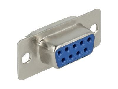 Delock - Seriell kontakt - DB-9 (hunn)