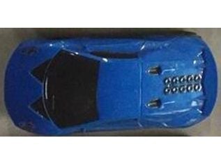 JJ Slot Bil 1:43, Blå model 2