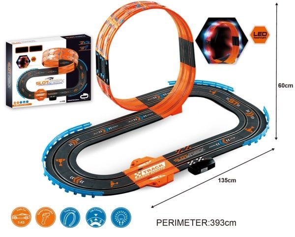 JJ Computer JJ Slot LED racerbane 393 cm 1:43