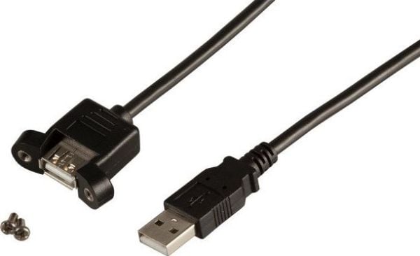 EFB elektronikk K5291SW.0.5V2, 0,5 m, USB A, USB A, USB 2.0, 480 Mbit/s, sortering