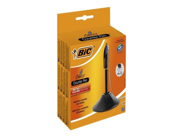 Skrankepen BIC refill kuglepen blå