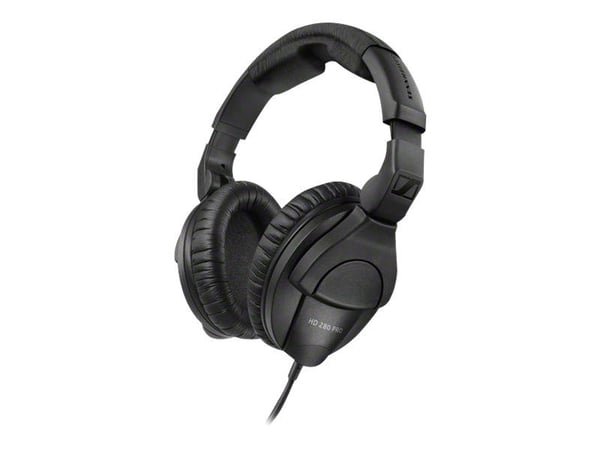 Sennheiser HD 280 PRO, Langallinen, 8 - 25000 Hz, Musiikki, 285 g, Kuulokkeet, Musta