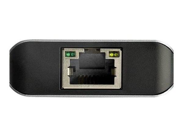 StarTech.com 3 portin USB C -keskitin Gigabit Ethernet RJ45 GbE-portilla, 2x USB-A, 1x USB-C, SuperSpeed 10Gbps USB 3.1/3.2 Gen 2 Type C Hub Adapte...
