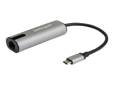 StarTech.com 2.5GbE USB C Ethernet-sovitin NBASE-T NIC, USB 3.0 Type C 2.5/1 Gigabit/100 Mbps Multi Speed Network/USB 3.1 kannettava tietokone RJ45...