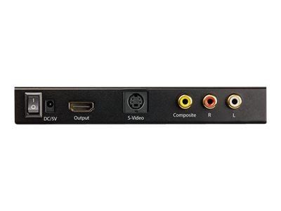 StarTech.com VID2HDCON2, Aktiivinen videomuunnin, Musta, Muovi, CE, FCC, REACH, 1280 x 720 pikseliä, 720p