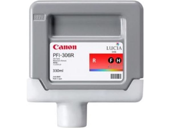 Canon PFI-306 R, Punainen, Väriainepohjainen muste, 1 kpl