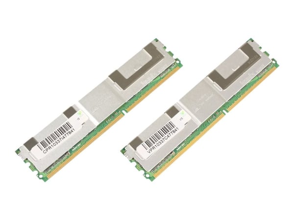 CoreParts - DDR2 - sett - 8 GB: 2 x 4 GB - FB-DIMM 240-pin - 667 MHz / PC2-5300 - 1.8 V - Fullt bufret - ECC