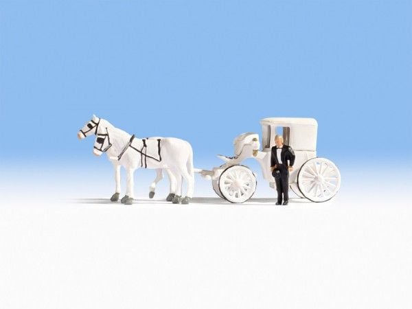 NOCH Wedding Carriage, HO (1:87), Flerfarget