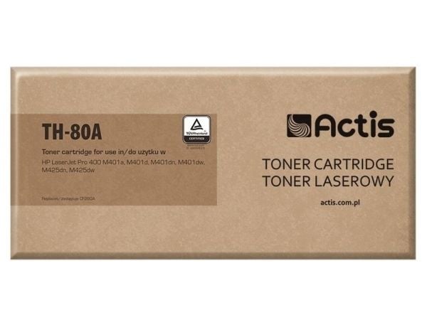 Actis TH-80A, 2700 sider, Sort, 1 stykker