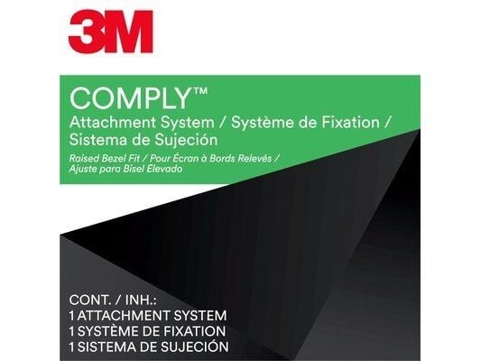 3M Comply - Notebookpersonvernsfilter - klebemiddel - 10.1"-17" - svart