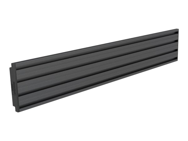 Multibrackets PRO Single AL rail - Monteringskomponent (monteringsskinne) - for videovegg - aluminium - svart