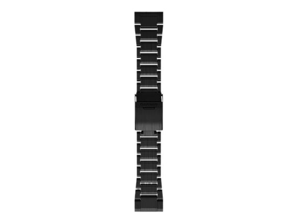 Garmin QuickFit - KlocKräm för GPS-klocka - karbongrå - för D2; Descent Mk1; fenix 3, 5X; Foretrex 601, 701; tactix Delta, Delta - Solar Edition