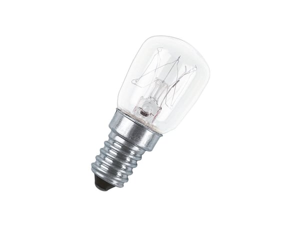 OSRAM SPECIAL T/FRIDGE - Glødelyspære - form: T26 - klar finish - E14 - 15 W - klasse G - 2700 K