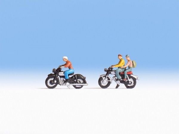 NOCH Motorcyclists, HO (1:87), Flerfarget