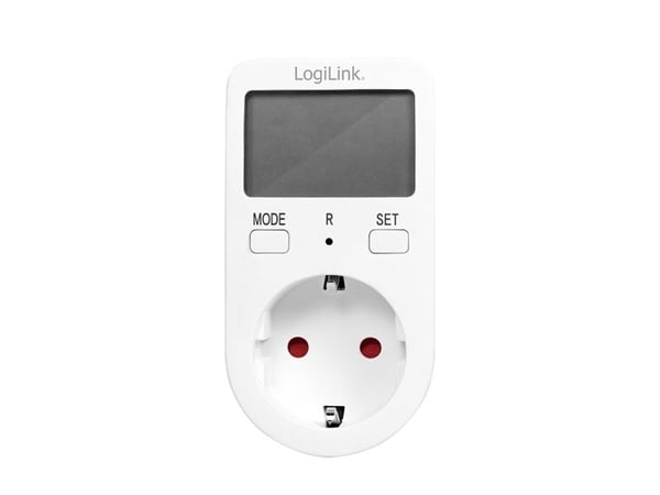 LogiLink EM0002A, Strøm, 16 A, 3680 W, 51 mm, 96 mm, 72 mm, 51 mm, 96 mm, 72 mm