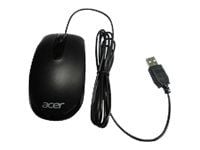 Lite-On SM-9020B - Mus - optisk - kablet - USB - svart - for Aspire X1935